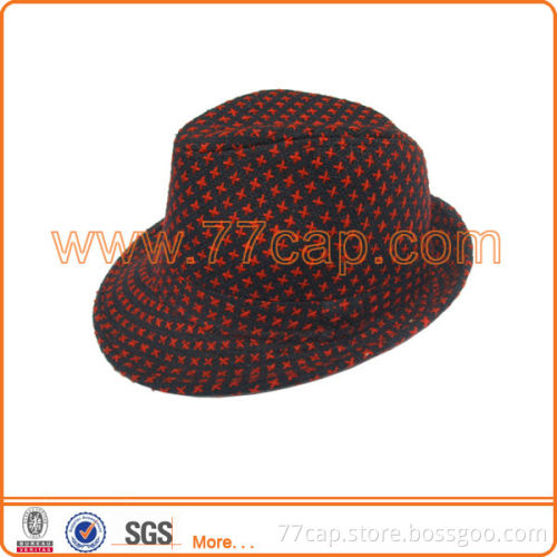 Best Sales Yarn Dyed Decorative Bowler Hats Manufactor